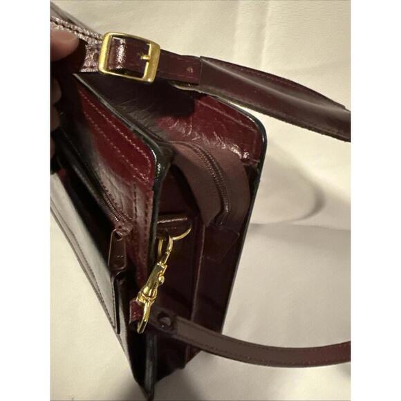 Vintage Oxblood Bond Street Genuine Leather Briefcase. Brand New. - Picture 9 of 10